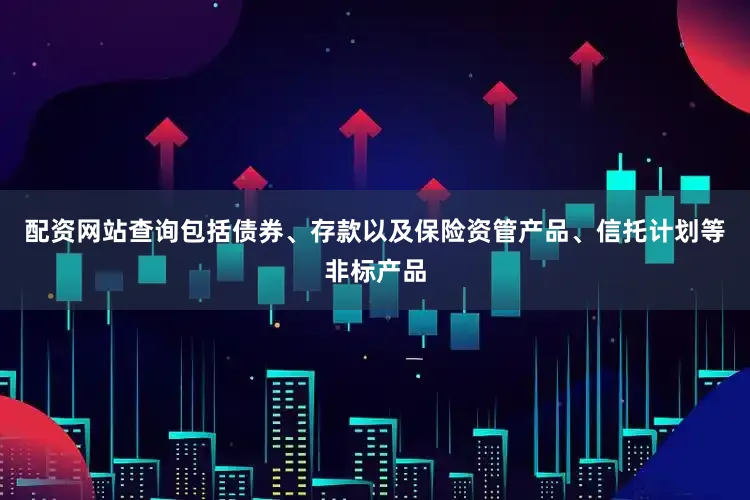 配资网站查询包括债券、存款以及保险资管产品、信托计划等非标产品