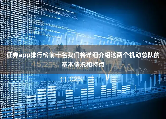 证券app排行榜前十名我们将详细介绍这两个机动总队的基本情况和特点